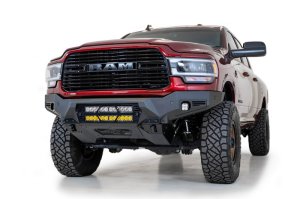 Ram 2500 Bumper - Front - Addictive Desert Designs - Bomber - Hammer Black - `19-`23